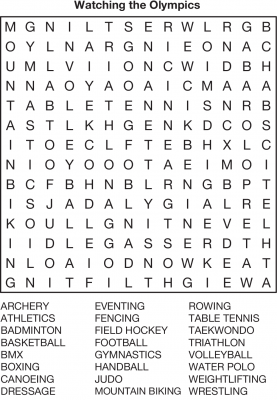 Wordsearch example